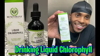 DRINKING LIQUID CHLOROPHYLL FOR A WEEK | AMAZING BENEFITS💯