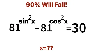 Chinese Math Olympiad Question. A Wonderful Trigonometry Math Problem Solving.