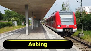 S-Bahn Station Aubing - Munich 🇩🇪 - Walkthrough 🚶