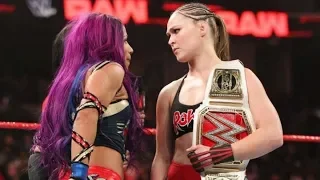 Ronda Rousey vs Sasha Banks Royal Rumble