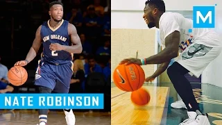 Nate Robinson Basketball Dribbling Drills & Conditioning Training | Muscle Madness