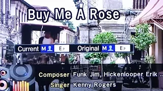 BUY ME A ROSE Kenny Rogers 🎵Karaoke Version🎵