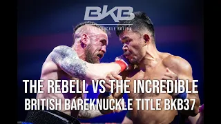 FULL BAREKNUCKLE BRITISH TILE FIGHT | REFFELL Vs. DY | BKB37