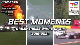 Best Moments from TotalEnergies 24 Hours of Spa | 2015-2021