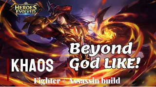 Heroes Evolved - Khaos (Fighter/Assasin Build) พากษ์ไทย ENG SUB