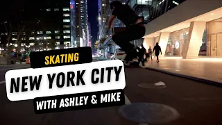 EXPLORING NYC ON WHEELS (Rollerblades/Inline Skates and Rollerskates)