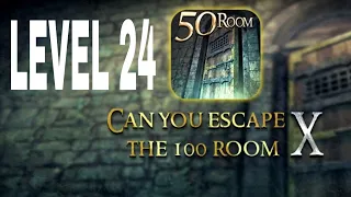 Can You Escape The 100 room X level 24 Walkthrough