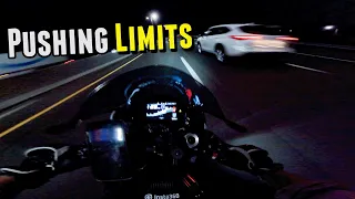 BMW S1000RR "CHILL" NIGHT RIDE WITH THE BOYS (PURE SOUND)