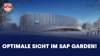 Innovatives Tribünensystem SAP Garden | Ränge mit optimaler Sicht | Red Bull München Eishockey-Arena