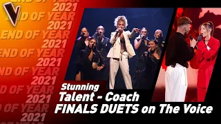 Breathtaking Talent-Coach DUETS in the Finals of The Voice 2021 | Top 10