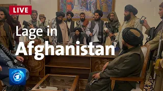 Afghanistan: Taliban übernehmen die Macht | tagesschau-LIVE