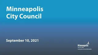 September 10, 2021 City Council