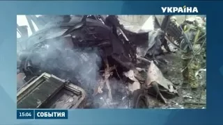 Військова вантажівка підірвалася на протитанковій міні біля Авдіївки