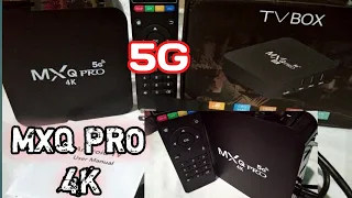 HOW TO SET UP TV BOX "MXQ PRO 4K" 5G + UNBOXING