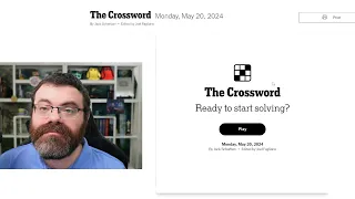 Learning Crossword Week 6 | NYT Monday Crossword May 20th, 2024