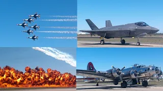 Wings Over Houston 2023 AirShow (My Favorite Video Clips) October 15 2023