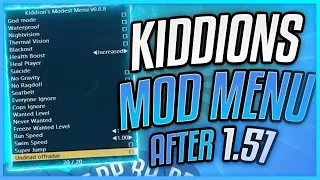 KIDDIONS MOD MENU | GTA 5 ONLINE HACK | DOWNLOAD FREE 2022