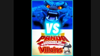 Tai lung vs legends of awesomeness villains