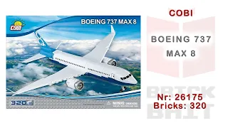 [COBI] Boeing 737 Max 8 - Speedbuild (Set No. 26175)