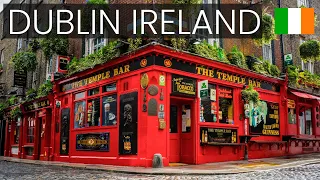 DUBLIN IRELAND Walking Tour during a HEATWAVE