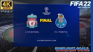 FIFA 22 | Liverpool vs FC Porto - 2021/22 UEFA Champions League - Full Match & Gameplay