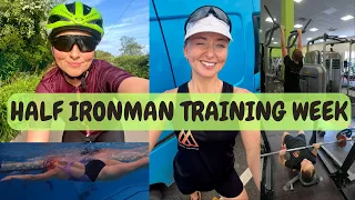 HALF IRONMAN TRAINING | Ironman 70.3 full training week!