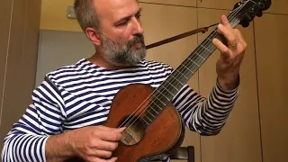 J. S. Bach, Contrapunctus I from "Die Kunst der Fuge", solo guitar arragement