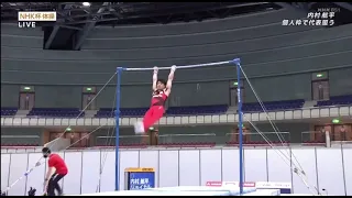 Kohei Uchimura HB @ 2021 Japanese Olympic Trials 15.333