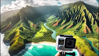 🚁 FULL 1H DOORS-OFF Helicopter Tour of Kauai Island, Hawaii 🌺