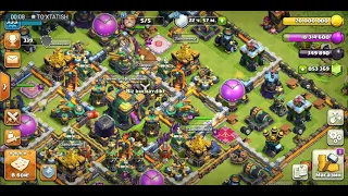 😱😱😱Clash of clans Kristal juda ko'p versiyasi😱😱😱