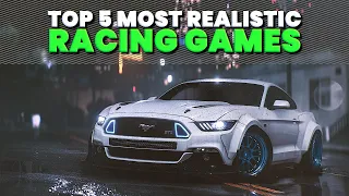 TOP 5 Racing Games with Most Realistic Graphics (PC, Xbox and PlayStation)