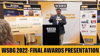 Giving away $25,000! - WSBG Final Award Presentation