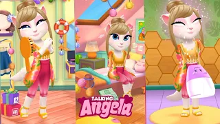 My talking angela 2 | summer talent show 🍉🏖️ new update  | android gameplay