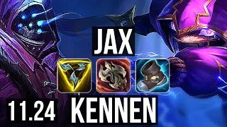 JAX vs KENNEN (TOP) | 68% winrate, 4/1/6 | KR Diamond | 11.24