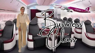 Thailand Vlog #1 Anreise - Mein erstes Mal Business-Class (Qatar Airways) & Waldorf Astoria Bangkok