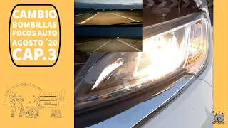 Cambio Luces autocaravana. Osram H7 Night Breaker AGOSTO 2020 CAP.3