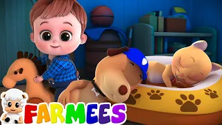 Rock a bye baby nursery rhymes for kids | Farmees | Baby songs to sleep | Baby lullaby songs