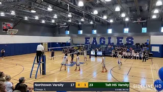 Taft HS Varsity Volleyball 23-24: Taft HS Varsity vs Northtown HS Varsity