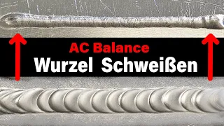 Diese Einstellung GARANTIERT durchschweißen! AC Balance | WIG Aluminium