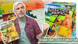 Знакомство с настольной игрой "ЛОСКУТНОЕ РАНЧО"