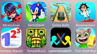 Bowmasters,Supreme Duelist,Subway Surf,Tom Gold Run,Minion Rush,Count Master 3D,Sonic Boom