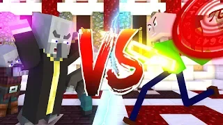 Baldi VS illagers - Sir MickeyCraft