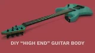 DIY "High End" Guitar Body | Routing / Evertune / Finishing etc.