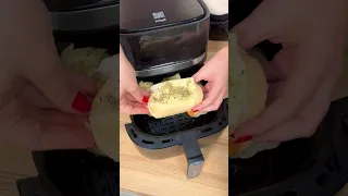 O lanche mais fácil do mundo feito em 5 min na Airfryer Vision Max #shorts