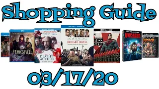 New Blu-Ray, DVD Shopping Guide and Reviews for 03/17/20