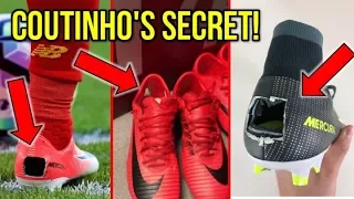 THE REAL REASON WHY COUTINHO CUTS HOLES IN HIS FOOTBALL BOOTS!