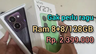 unboxing Vivo Y27s ram 8+8/128 GB