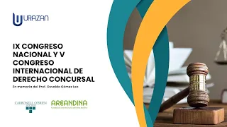 IX CONGRESO NACIONAL Y V CONGRESO INTERNACIONAL DE DERECHO CONCURSAL