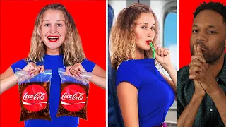 How To Sneak Snacks Onto A Plane! | The Worst Life Hacks Ever