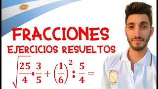 Cálculos Combinados con FRACCIONES - Primera parte | Argentina 🇦🇷 2020 |